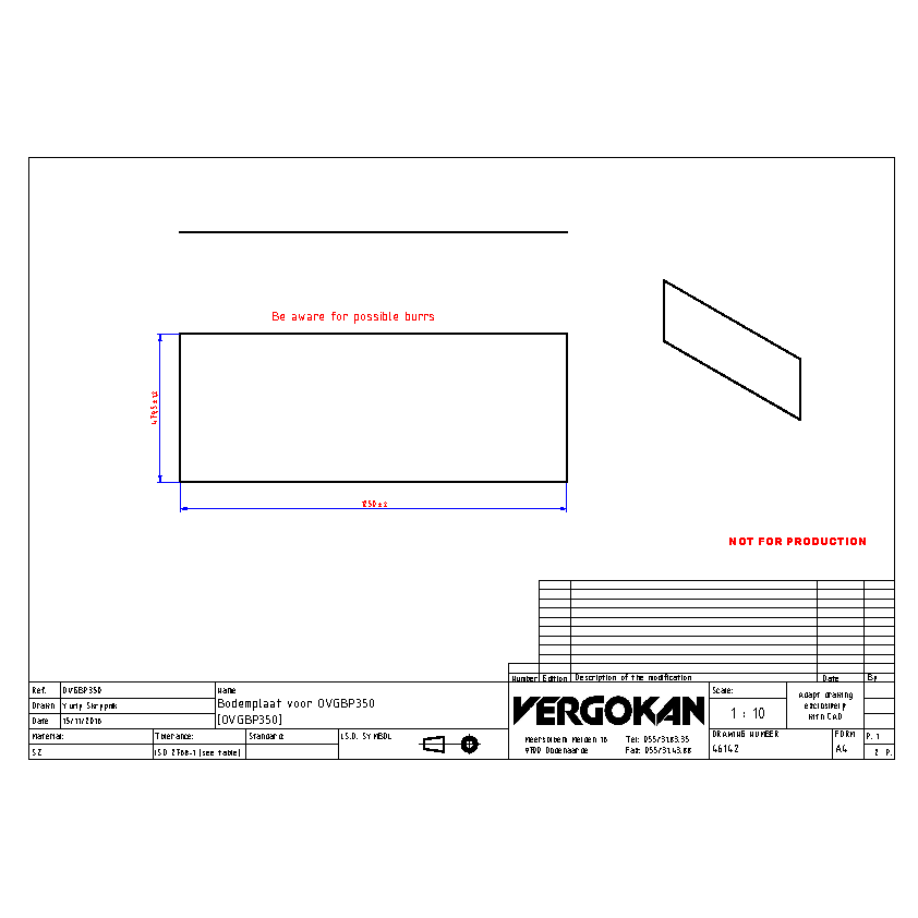 COMMERCIAL OVGBP350 (46142)